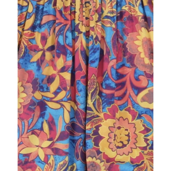 Terra and Sky Women’s Plus Size Blue Blitz Smocked Sun Dress NWT 2X - Picture 5 of 9